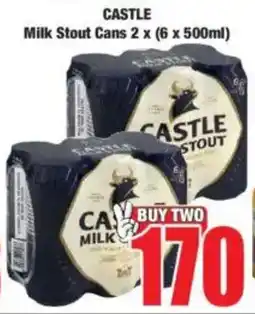 Boxer CASTLE Milk Stout Cans offer