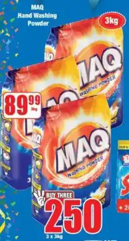 Boxer MAQ Hand Washing Powder offer