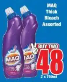 Boxer MAQ Thick Bleach Assorted offer