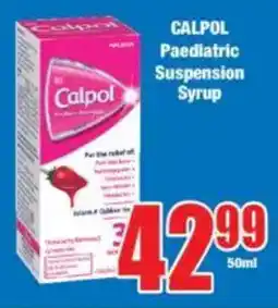 Boxer CALPOL Paediatric Suspension Syrup offer