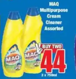 Boxer MAQ Multipurpose Cream Cleaner Assorted offer