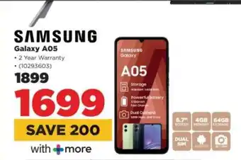 HiFi Corp Samsung Galaxy A05 offer