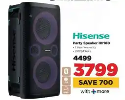HiFi Corp Hisense Party Speaker HP100 offer