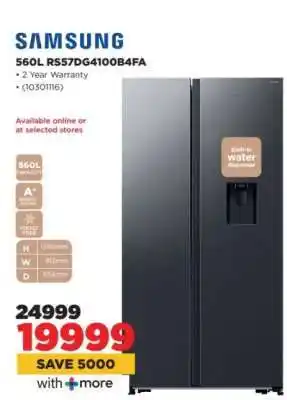 HiFi Corp Samsung 560L RS57DG4100B4FA offer