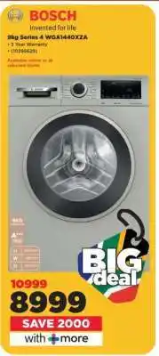 HiFi Corp Bosch 9kg Series 4 WGA1440XZA offer