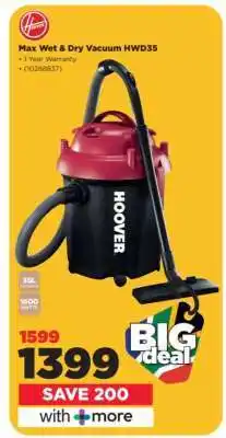 HiFi Corp Max Wet & Dry Vacuum HWD35 offer