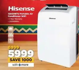 HiFi Corp Hisense 12000BTU Portable Air Conditioner WiFi offer