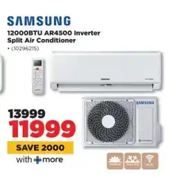 HiFi Corp Samsung 12000BTU AR4500 Inverter Split Air Conditioner offer
