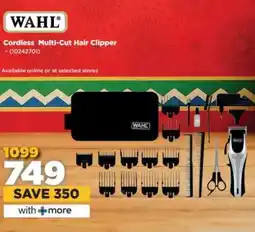 HiFi Corp WAHL Cordless Multi-Cut Hair Clipper offer