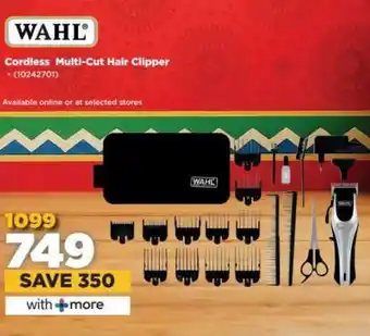 HiFi Corp WAHL Cordless Multi-Cut Hair Clipper offer