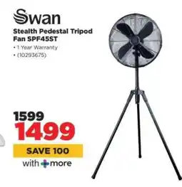HiFi Corp Swan Stealth Pedestal Tripod Fan SPF45ST offer