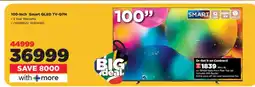 HiFi Corp 100-inch Smart QLED TV-Q7N offer