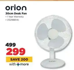 HiFi Corp Orion 30cm Desk Fan offer