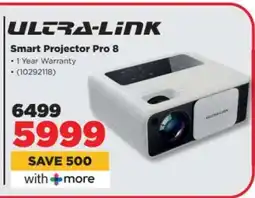 HiFi Corp Ultra-Link Smart Projector Pro 8 offer
