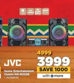 HiFi Corp JVC Home Entertainment Centre MX-N222B offer
