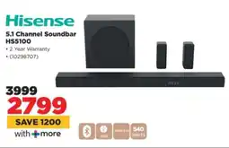 HiFi Corp Hisense 5.1 Channel Soundbar HS5100 offer