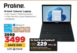 HiFi Corp Proline 14 Intel Celeron Laptop offer