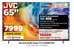 HiFi Corp 65-inch QLED Smart TV-LT65NQ7115 offer