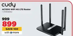 HiFi Corp cudy AC1200 WiFi 4G LTE Router offer