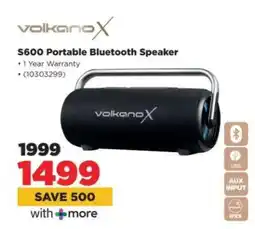 HiFi Corp Volkano X S600 Portable Bluetooth Speaker offer