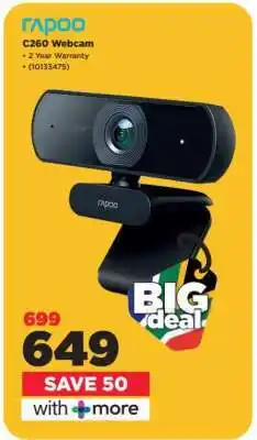 HiFi Corp Rapoo C260 Webcam offer