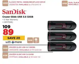 HiFi Corp SanDisk Cruzer glide usb 3.0 32GB offer