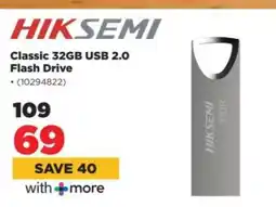HiFi Corp HIKSEMI Classic 32GB USB 2.0 Flash Drive offer