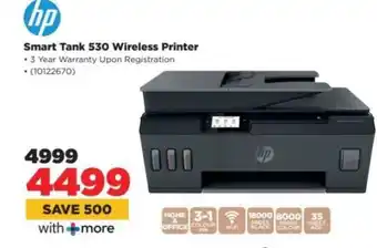 HiFi Corp HP Smart Tank 530 Wireless Printer offer
