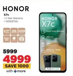 HiFi Corp HONOR X7c offer