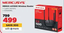 HiFi Corp MERCUSYS MR60X AX1500 Wireless Router offer