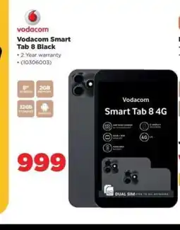 HiFi Corp Vodacom Smart Tab 8 Black offer