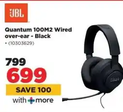 HiFi Corp JBL Quantum 100M2 Wired over-ear - Black offer