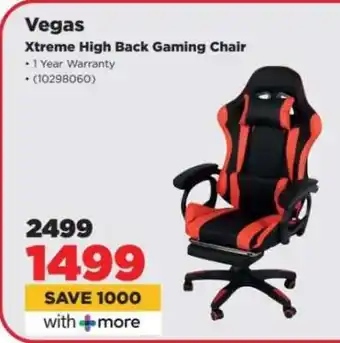 HiFi Corp Vegas Xtreme High Back Gaming Chair offer