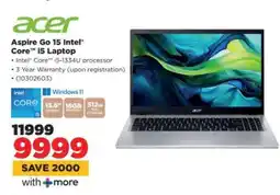 HiFi Corp Acer Aspire Go 15 Intel Core i5 Laptop offer