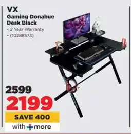HiFi Corp VX Gaming Donahue Desk Black offer