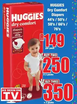 Boxer Superstores HUGGIES Dry Comfort Diapers offer