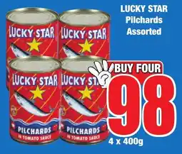 Boxer Superstores LUCKY STAR Pilchards Assorted offer