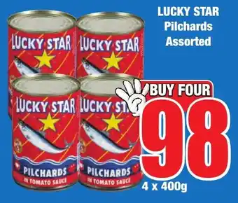 Boxer Superstores LUCKY STAR Pilchards Assorted offer