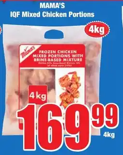 Boxer Superstores MAMA'S IQF Mixed Chicken Portions offer