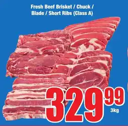 Boxer Superstores Fresh Beef Brisket/ Chuck/ Blade/ Short Ribs offer