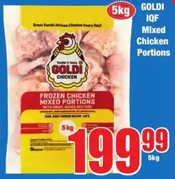 Boxer Superstores GOLDI IQF Mixed Chicken Portions offer
