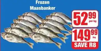 Boxer Superstores Frozen Maasbanker offer
