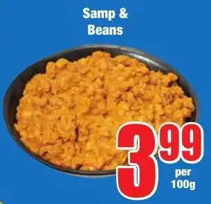 Boxer Superstores Samp & Beans offer