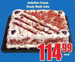 Boxer Superstores Imitation Cream Ready Made Cake offer