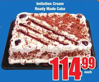 Boxer Superstores Imitation Cream Ready Made Cake offer