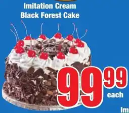 Boxer Superstores Imitation Cream Black Forest Cake offer