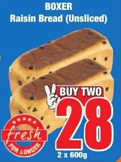 Boxer Superstores BOXER Raisin Bread offer