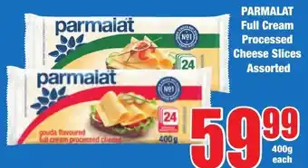 Boxer Superstores PARMALAT Full Cream Processed Cheese Slices Assorted offer
