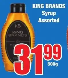 Boxer Superstores KING BRANDS Syrup Assorted offer