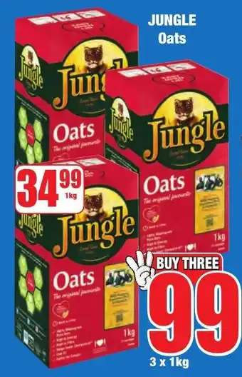 Boxer Superstores Jungle Oats offer
